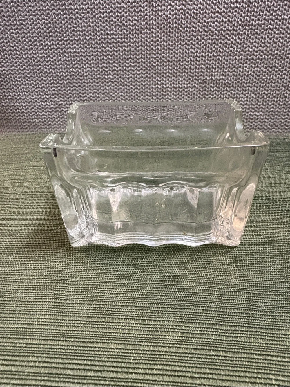 Clear Glass Tray - Organizer
